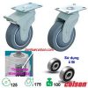 Bánh Xe Phi 125 Chịu Lực 100kg Càng Nhựa, Mặt đế Colson Banhxecolson.com