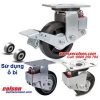 Bánh xe kéo hàng có lò xo giảm sốc | bánh xe cao su Colson USA banhxecolson.com